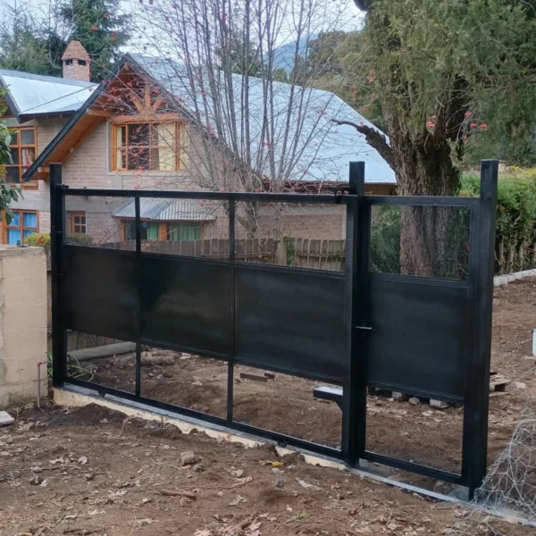 Porton corredizo en Bariloche