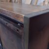9e334a01-af11-4c6c-834b-7477fe0dc440 chifonier industrial, cajonera de herrería, mueble guardado hierro y madera, chifonier con puertas, mueble industrial dormitorio, organizador de hierro, cajonera a medida